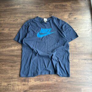 Nike T-shirt Y2K Vintage Blue - L